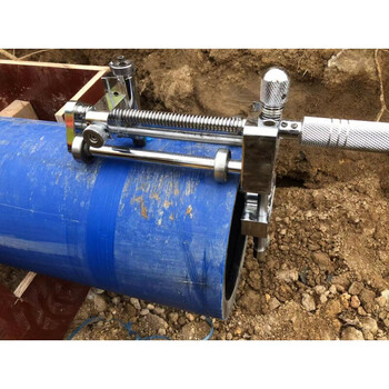 pe管机械旋转刮刀去皮器刮刀塑料去氧化皮刨边器pe给水管燃气管博狄 a