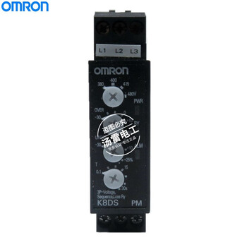 欧姆龙原装三相缺相保护器 相序继电器 k8ds-pm2