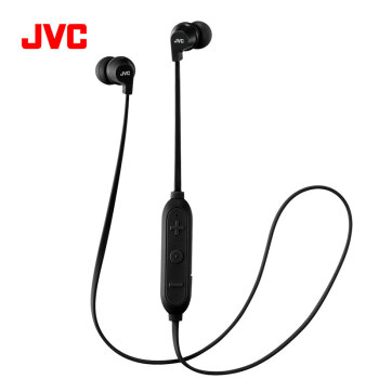 杰伟世（JVC） HA-FX27BT 防滴溅通话无线蓝牙运动音乐耳机 黑色