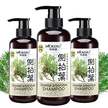 侧柏叶洗发水植物去屑止痒洗发水男女无有硅油洗发露 500ml