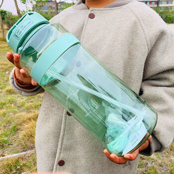 大茶杯3000毫升 超大水杯超大容量水杯3000ml便携塑料大号杯子户外