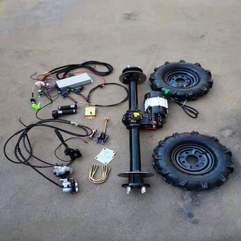 电动手推车装修搬运车周转车仓库商场手推车改装碟刹后桥改装专用 700