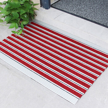 现货闪发德系品质必拓固然美免安装直铺式入口防滑除尘铝合金地垫平铺