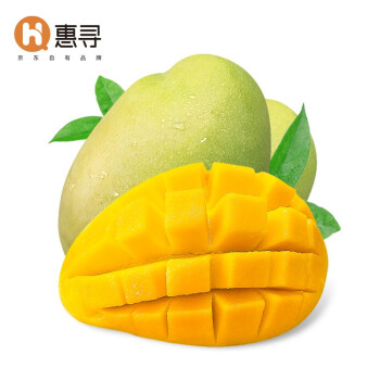 惠寻 3斤凯特芒 四川攀枝花芒果 单果300-400g 当季新鲜水果 芒果生鲜