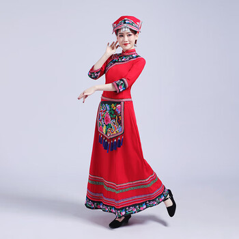 服饰内衣>女装>旗袍>ny-nyc>ny-nyc()服装云南云南女少数民族云南女