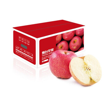 烟台红富士苹果4kg 一级铂金大果 单果230g以上 新生鲜水果 定制礼盒 健康轻食