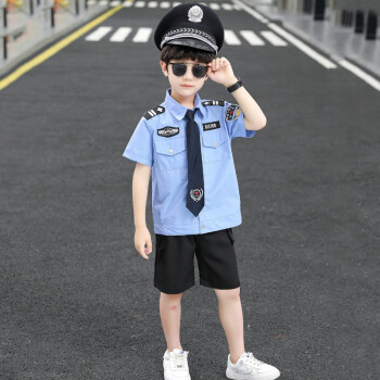 儿童警察衣服 小孩子图片