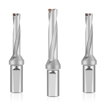 瀚时恒业 平底u钻暴力钻喷水钻头快速钻数控加工中心cnc刀杆wc/sp优钻