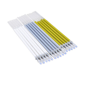 中性笔白色笔芯硬笔书法比赛专用金银色水笔黑底写白字白色芯金色芯