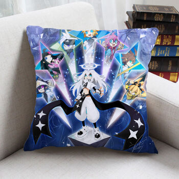 凹凸世界抱枕凯莉嘉德罗斯格瑞动漫画孩子坐靠垫礼物枕头双面63535