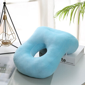 办公室午睡枕趴着睡觉神器儿童午休枕抱枕趴趴枕男款小学生趴睡枕天蓝