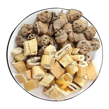 藕节芦根水藕节和芦根熬水喝易上火流鼻血焦躁烦闷中药材 藕节芦根30g