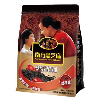 南方黑芝麻 女人红枣黑芝麻糊 600g  冲饮谷物【新老包装随机发货】