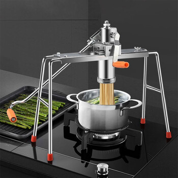 家用饸饹机手动饸烙粉条压面机河洛机压面条机不锈钢饸饹机压面机