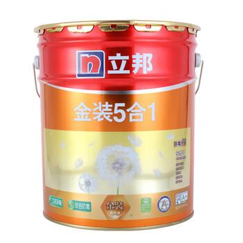 立邦金装五合一乳胶漆净味环保防霉室内家用内墙涂料调色墙面漆 1桶