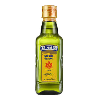 贝蒂斯（BETIS）食用油 橄榄油 压榨纯正橄榄油250ml