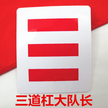 lzn小学生中小大队长臂章一二少先队员干部标志学校用品队袖标 5个