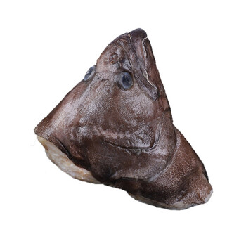 鲽鱼头鸦片鱼头碟鱼头新鲜冷冻包邮蝶鱼头深海超大鱼头烧烤饭店用