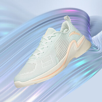 安踏女鞋氢跑二代跑步鞋女子夏季网面透气运动鞋回弹耐磨轻便跑鞋