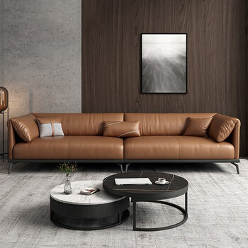 沙发客厅家具直排四人位26m香港无味环保皮实木框架联系客服备注颜色
