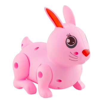 官方会蹦蹦跳跳萌宠物小白兔子宝宝行走男生女孩310周岁儿童电动玩具