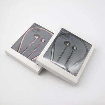 miniso名创优品双动圈无线挂脖运动蓝牙耳机型号tb19名创优品miniso