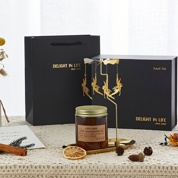 流彗野兽派香薰礼盒香薰蜡烛走马灯香氛礼盒套装野兽结婚伴手礼毕业