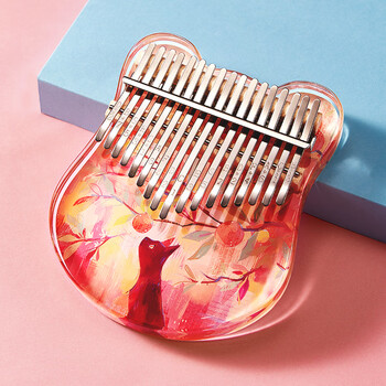 卡林巴/拇指琴拇指琴卡林巴琴21音高颜值水晶旗舰店手指琴女生儿童 17