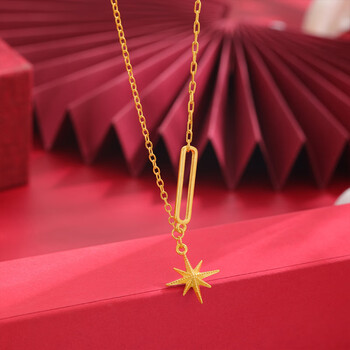 x55 八芒星项链 送专柜礼盒【图片 价格 品牌 报价】-京东