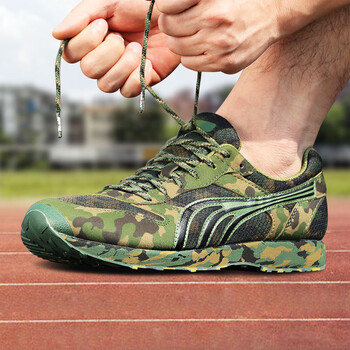 超轻多维迷彩鞋跑鞋作训鞋马拉松跑步鞋军训鞋体能训练鞋体校运动鞋