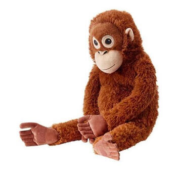翎喏小红书国内款尤恩格斯库格儿童宝宝毛绒玩具偶猩猩小猴子 小号