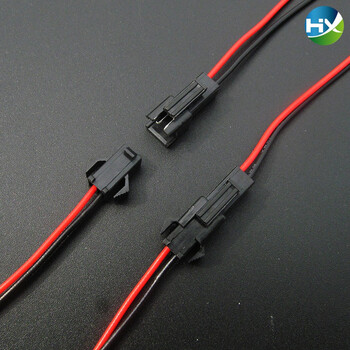 汽车线路电线对接头公母插头对插子母快速连接器插头摩托车用便捷 2p