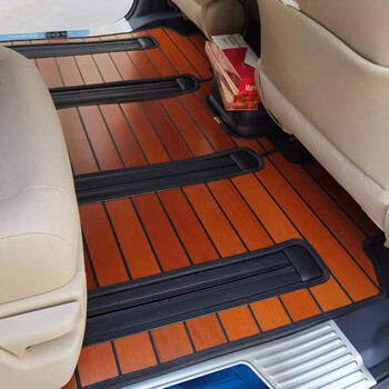 博紫适用于22款混动塞纳木地板专用新款赛那sienna汽车实木脚垫单个主