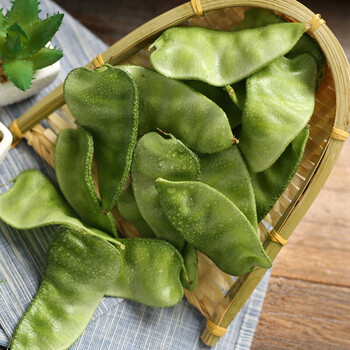 jd物流2021新鲜扁豆角绿眉梅豆汽豆猪耳朵新鲜蔬菜生鲜团购送礼2斤