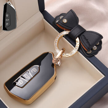 适用2022款途昂钥匙套21款大众途昂x专用钥匙包380tsi四驱汽车钥匙扣