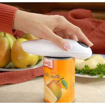 电动开罐器 开罐头神器自动多功能电动家用酒吧起子省力厨房八字开瓶