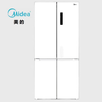 美的mr540wspze冰箱四开门家用双系统双循环pt净味一级能效风冷无霜