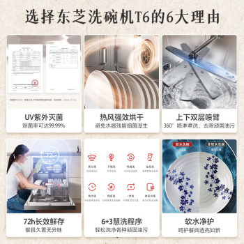 使用后说说：东芝洗碗机T6种草就知道好坏，使用三个月感受