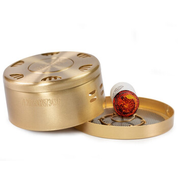 铜艾灸盒驱寒祛湿适用妇科宫寒 【配送艾灸疗法 穴位图】 欧脉一联灸