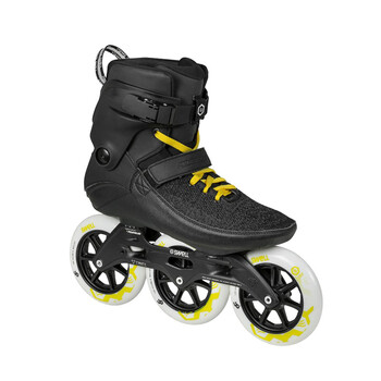 德国宝狮莱swell速滑鞋竞速鞋大轮子大三轮直排轮滑鞋trinity3轮溜冰