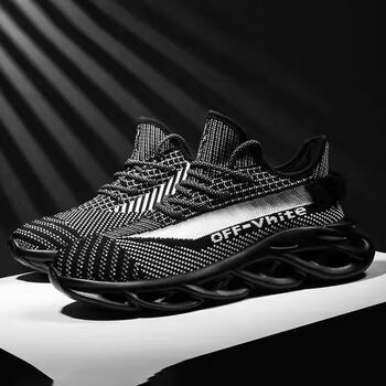 37碳板跑鞋男中考体育考试专用运动鞋破2超轻减震气垫跑步鞋 g83黑色