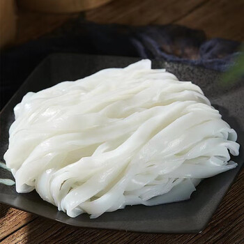 牧马安达正宗广东湿河粉鲜河粉干炒牛河粉宽河粉鲜切粉 1斤河粉(尝鲜)