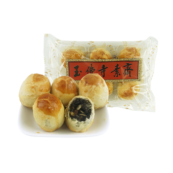 玉佛寺素斋酥饼上海特产苏式糕点玉佛寺素斋点心 海苔苔条味