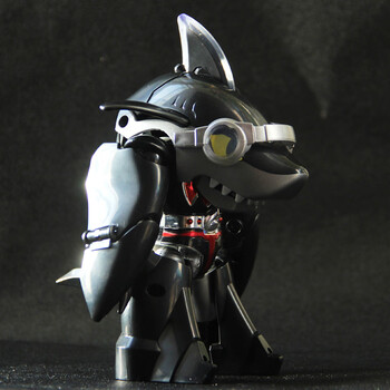 ymcmo铁甲小宝全套卡布达精涂升级幻彩版鲨鱼辣椒可变形玩 鲨鱼辣椒