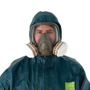 3m6800防毒面具全面罩呼吸器甲醛化工气体工业防粉尘专业防毒口罩防