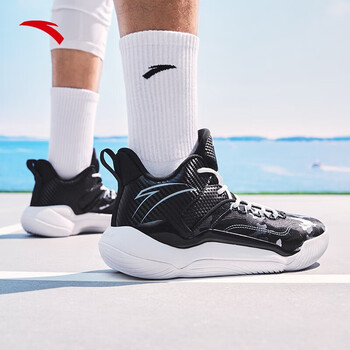 安踏(anta)激光4|篮球鞋男秋冬外场实战防滑耐磨缓震运动鞋子男