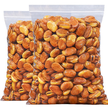 新货牛肉味兰花豆500g下酒怪味蚕豆胡豆炒货豆子休闲零食小吃散装 【3