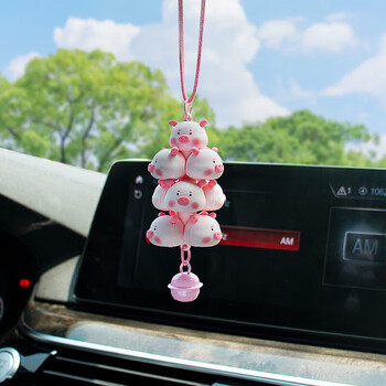 优喆胜2023新款汽车挂件车内吊饰可爱萌宠饰品吊坠车载后视镜挂饰摆件