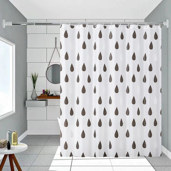 浴帘年新款浴室淋浴帘遮挡帘卫生间隔断帘挂帘拉帘防水干湿分离帘门