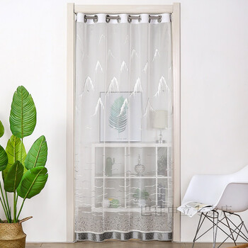 沙门防蚊纱门防蚊门帘大门防蚊虫门帘免打孔门帘夏季虫家用布艺客厅